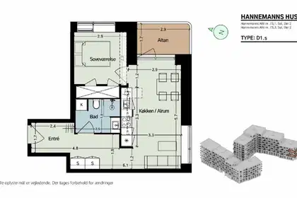 Visual presentation of the listing