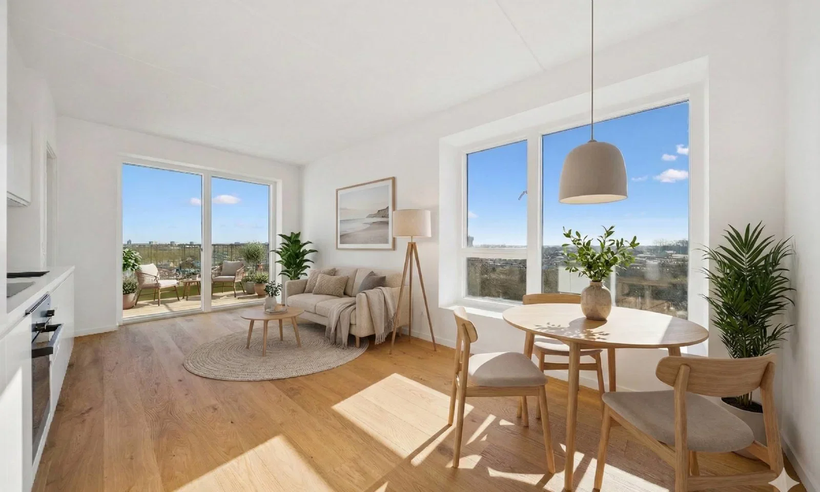 2-værelses lejlighed på 61 m² til leje i København S – Hannemanns Allé, 3. sal – billede 3