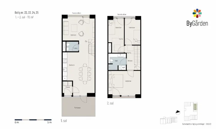 Bygården – Beautiful townhouse in high-quality materials with room for the whole family - Bygården, Brønshøj - 0