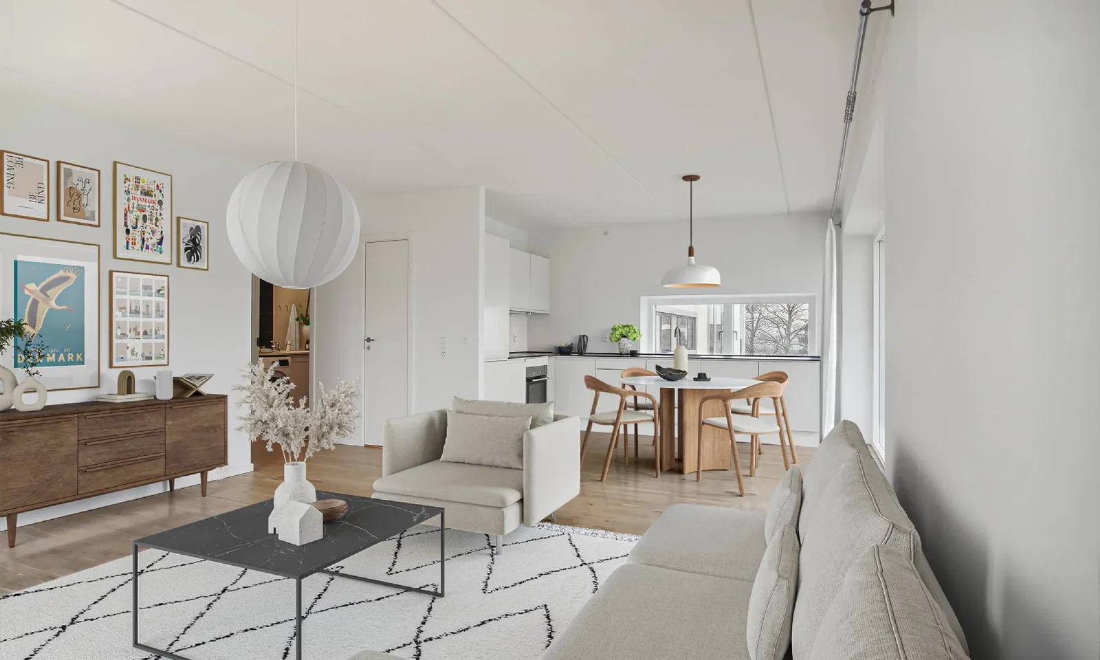 Visual presentation of the listing