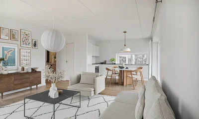 Beautiful 3-room apartment with balcony - Amalieparken, Vallensbæk Strand - 1