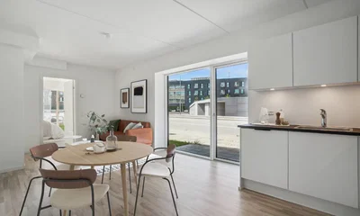 Egedal Stationsby – Beautiful and modern 2-room home with its own balcony, underfloor heating and a fully equipped kitchen! - Albusvej, Ølstykke - 3