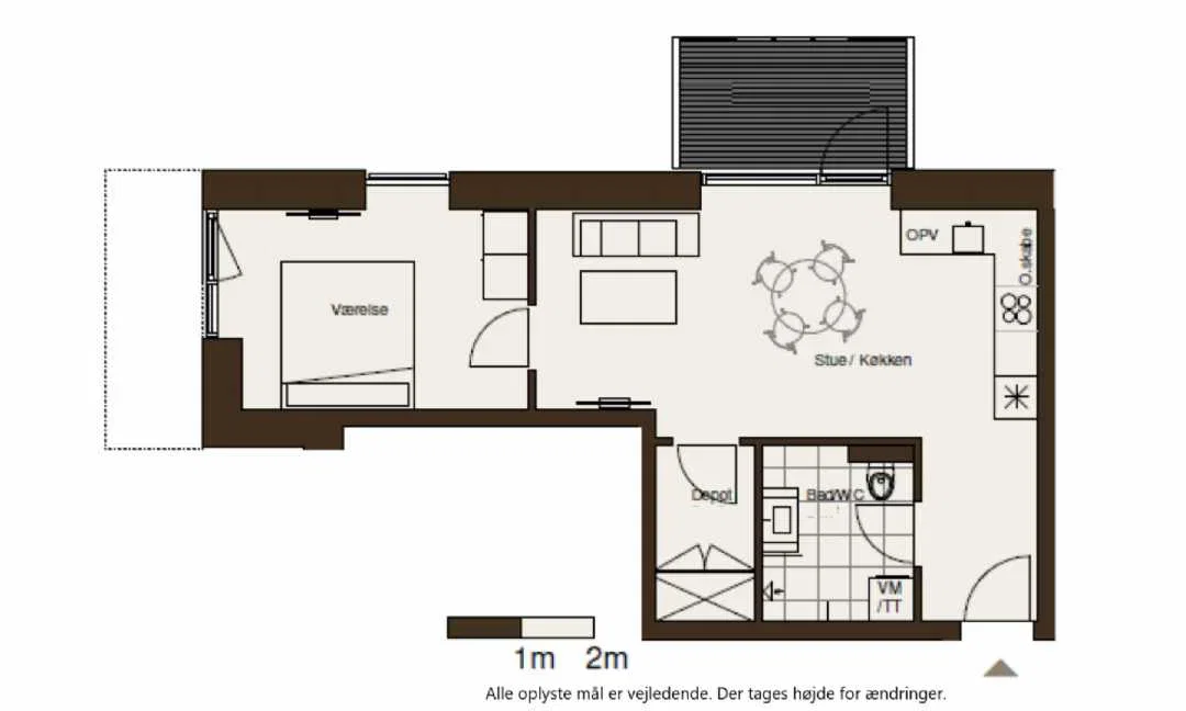 Visual presentation of the listing