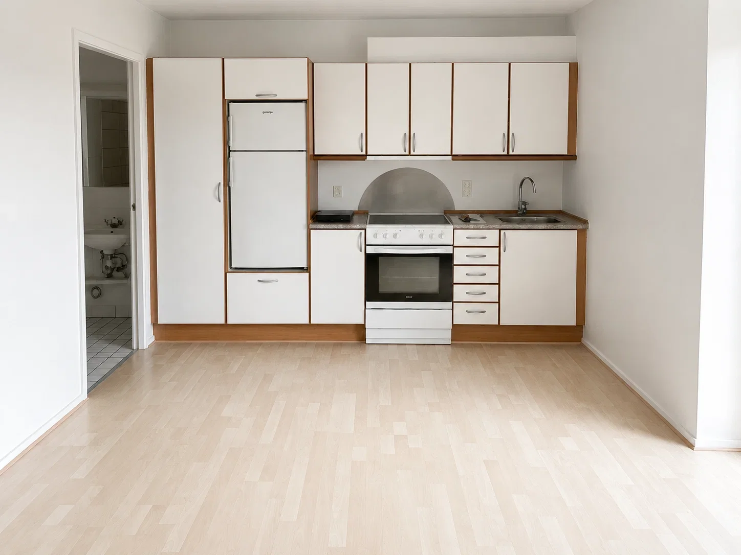apartment 1 vær. lejlighed på ca. 25 m2 med eget køkken og badeværelse