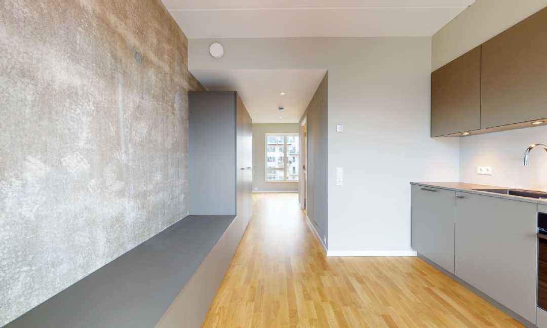 apartment Bright and well-designed studio in green UN17 Village with spacious communal rooftop terrace