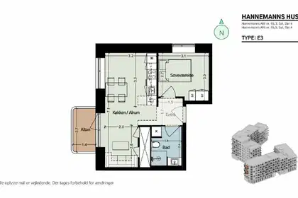 Visual presentation of the listing