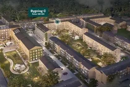 Fløjhusene - Bygning C - Hvor byliv og naturliv mødes – billede 2