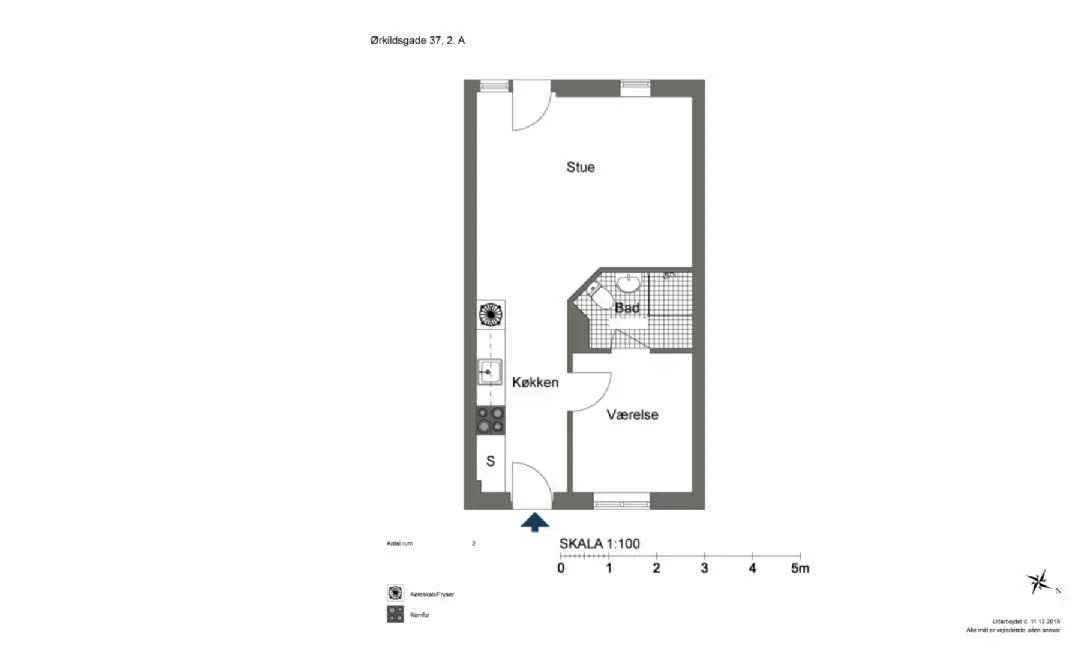 Visual presentation of the listing