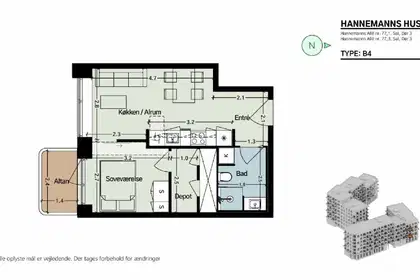 Visual presentation of the listing