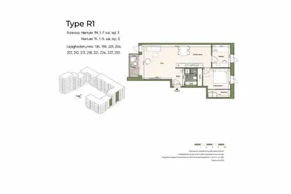 Visual presentation of the listing