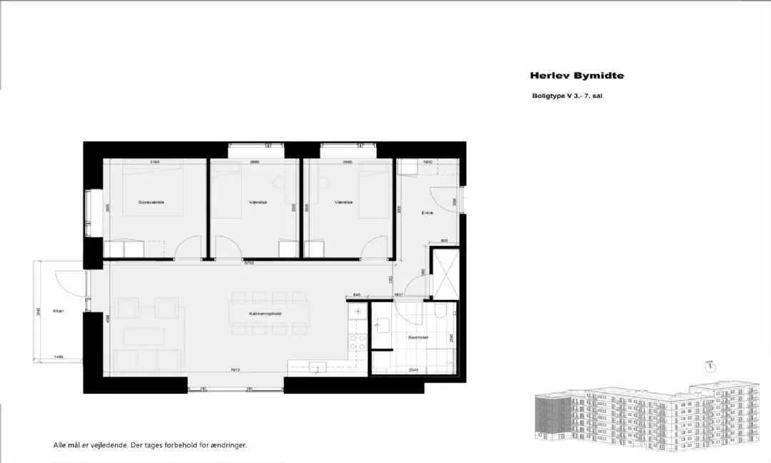 Visual presentation of the listing