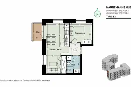 Visual presentation of the listing