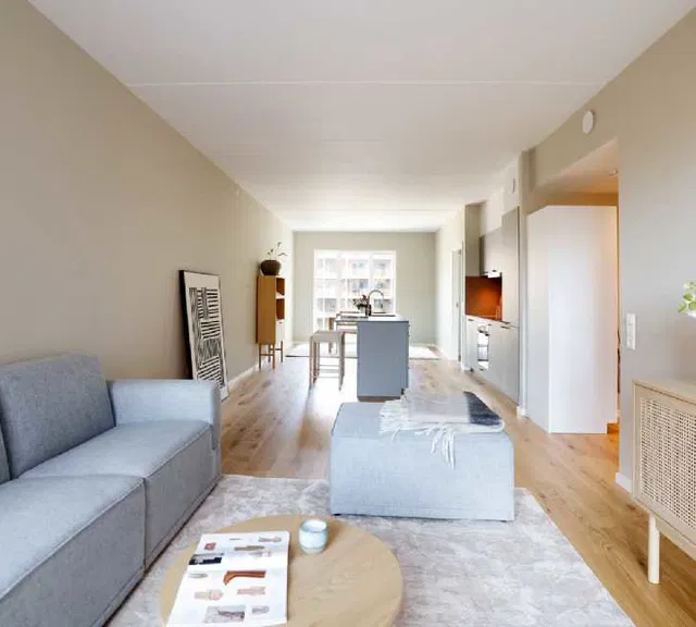 apartment UN17 Søen - 1 vær. lejebolig med østvendt altan med kig til Fælledens smukke natur – Ideel studiebolig