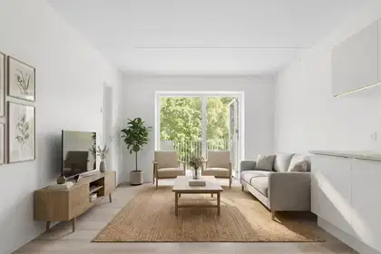 Visual presentation of the listing