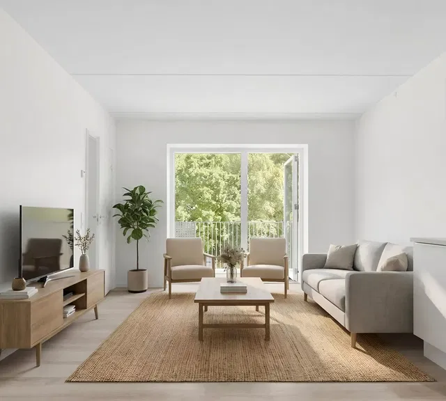 apartment Lys 2-værelses lejlighed på 61 m² i Silkeborg