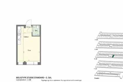 Visual presentation of the listing