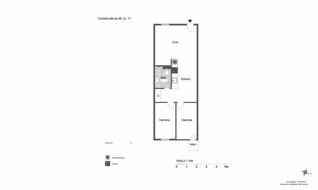 Visual presentation of the listing