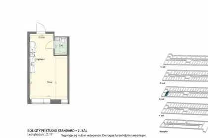 Visual presentation of the listing