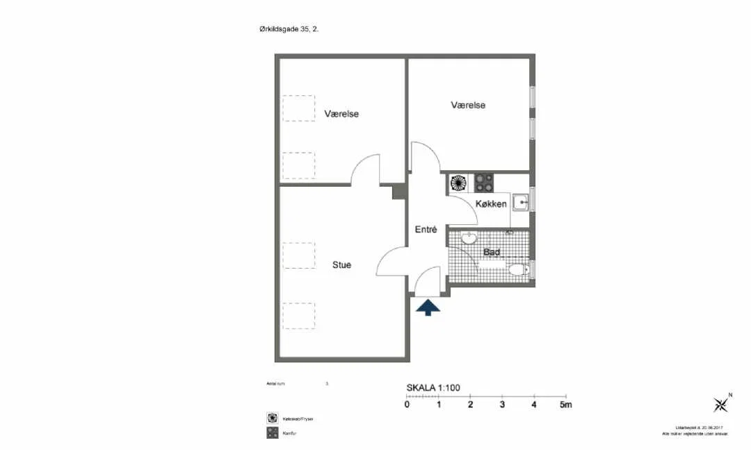 Visual presentation of the listing