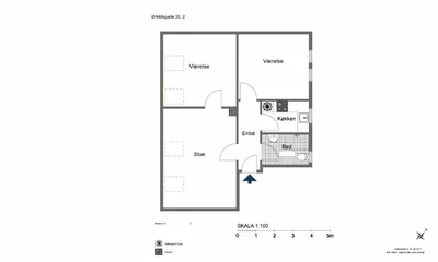 Lys, lækker og delevenlig 3-værelses i Svendborg by! - Ørkildsgade, Svendborg - 1