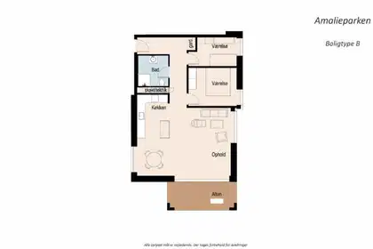 Visual presentation of the listing