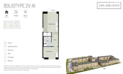 Visual presentation of the listing