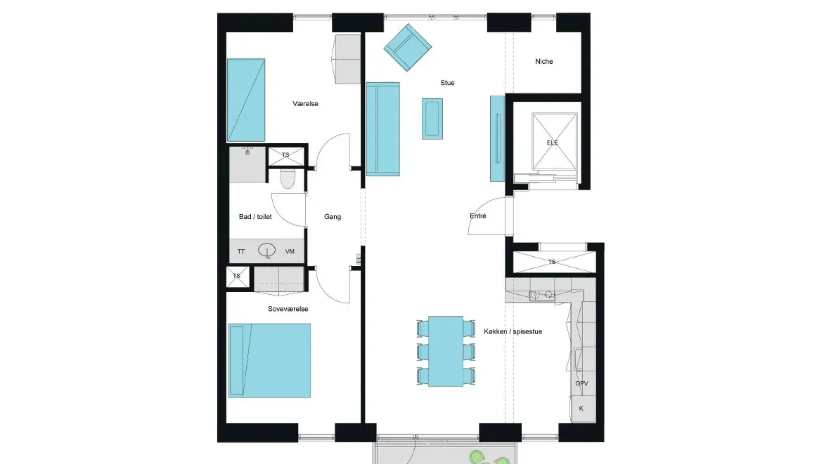 Visual presentation of the listing