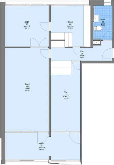 apartment Prisvenlig lejlighed