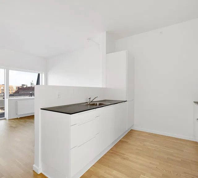 apartment Central 4-værelses lejlighed med altan i Aarhus C