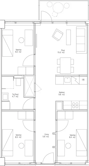 Visual presentation of the listing