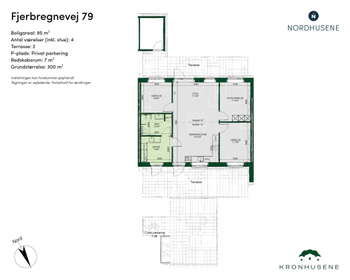 Visual presentation of the listing