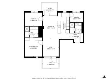 Visual presentation of the listing