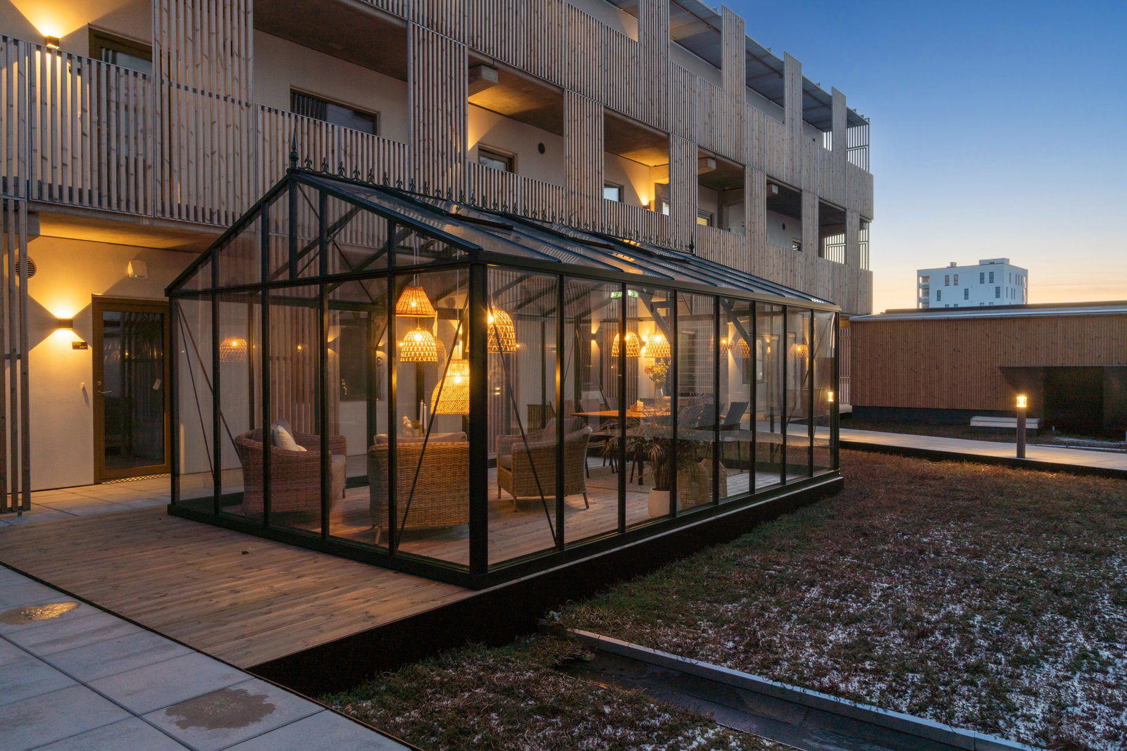Visual presentation of the listing