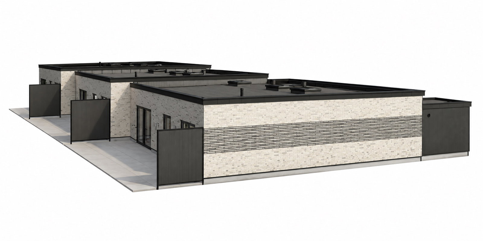 New single-storey terraced house with 3 rooms in central Skødstrup – photo 3
