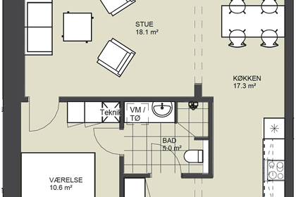 Visual presentation of the listing