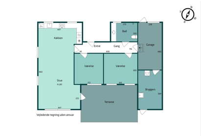 Visual presentation of the listing