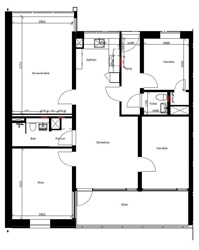 Visual presentation of the listing