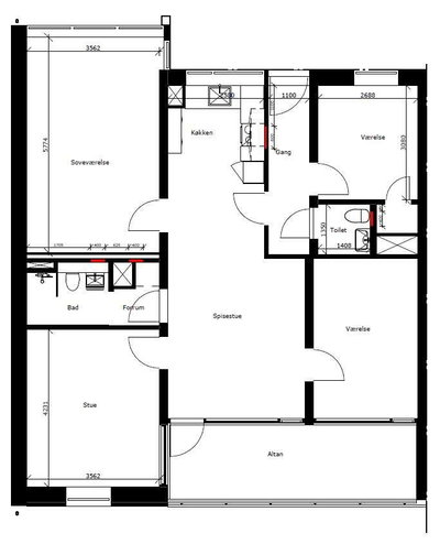 4-room apartment - Jens Søndergårds Vej, Lemvig - 1