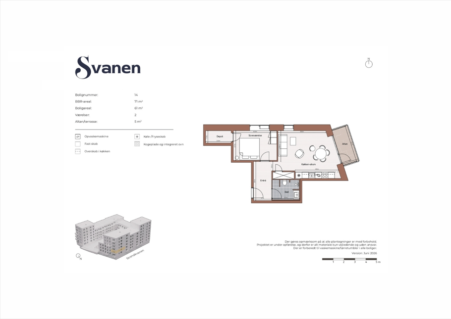Visual presentation of the listing