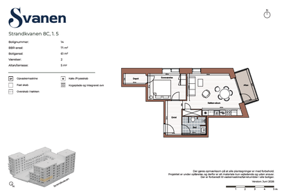 Visual presentation of the listing