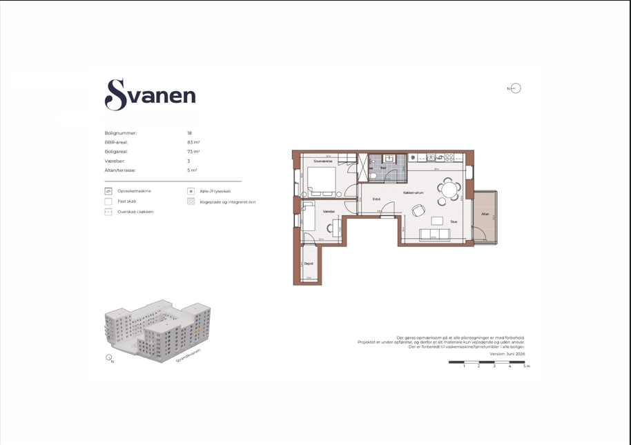 Visual presentation of the listing