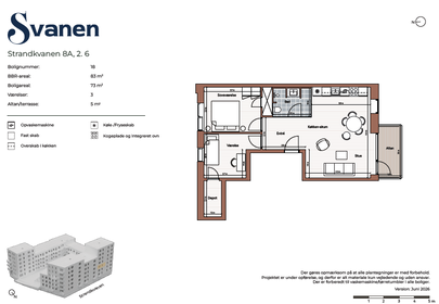 Visual presentation of the listing