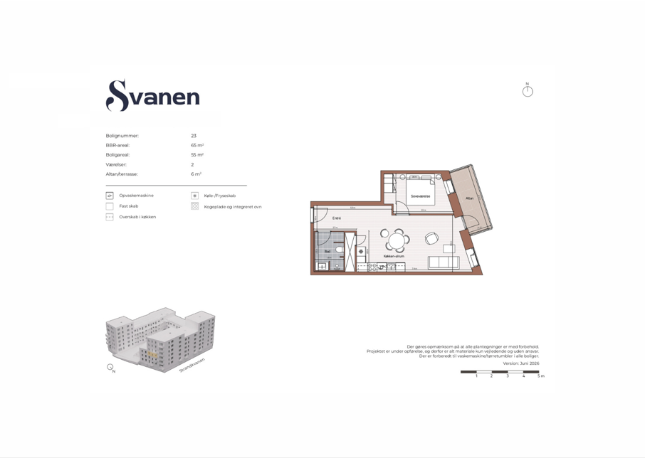 Visual presentation of the listing
