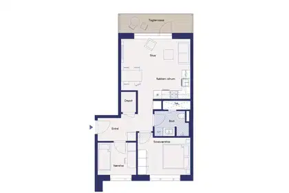 Visual presentation of the listing