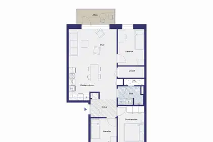 Visual presentation of the listing
