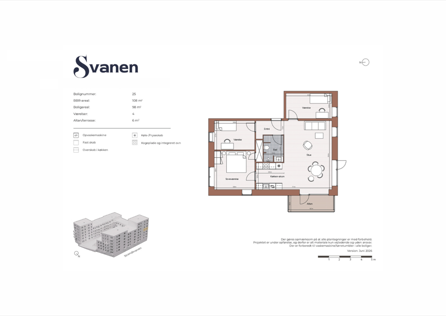 Visual presentation of the listing