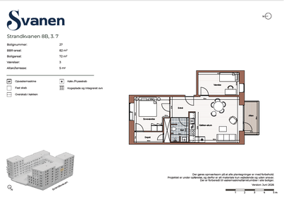 Visual presentation of the listing