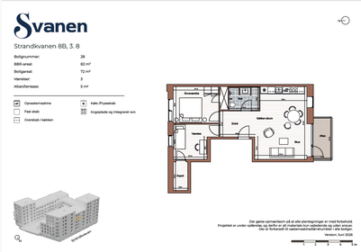 Visual presentation of the listing