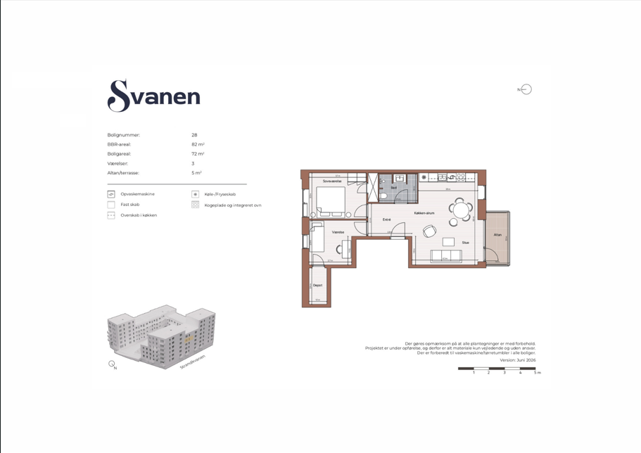 Visual presentation of the listing