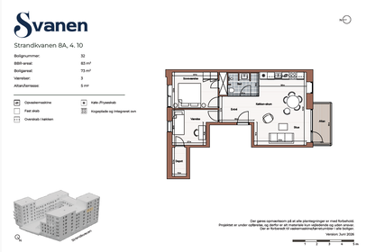 Visual presentation of the listing